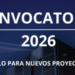 CONVOCATORIA 2026 SOLO PARA NUEVOS PROYECTOS