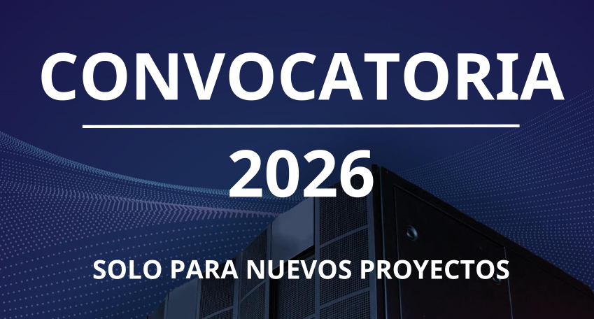 CONVOCATORIA 2026 SOLO PARA NUEVOS PROYECTOS